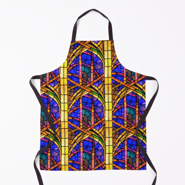 Item preview, Beautiful and Colorful Art Noveau Stained Glass 2 - Seamless Pattern designed and sold by Chubuter.