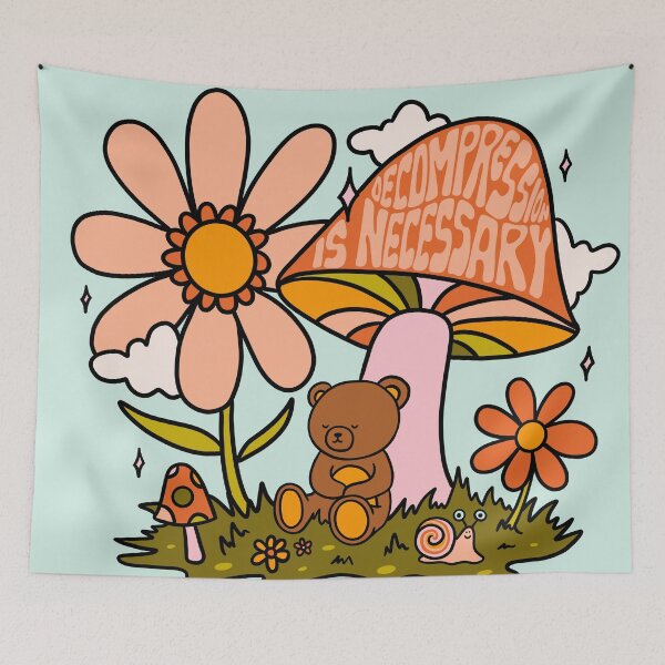 Item preview, Decompression is Necessary designed and sold by doodlebymeg.