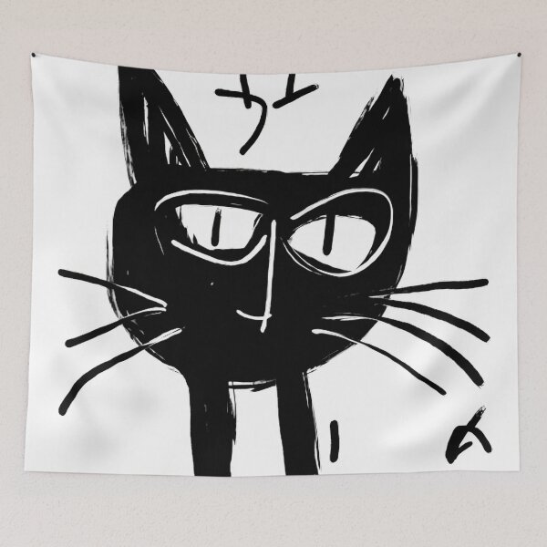Item preview, Kat drawn by a 5 years old kid designed and sold by DonDiLuca.