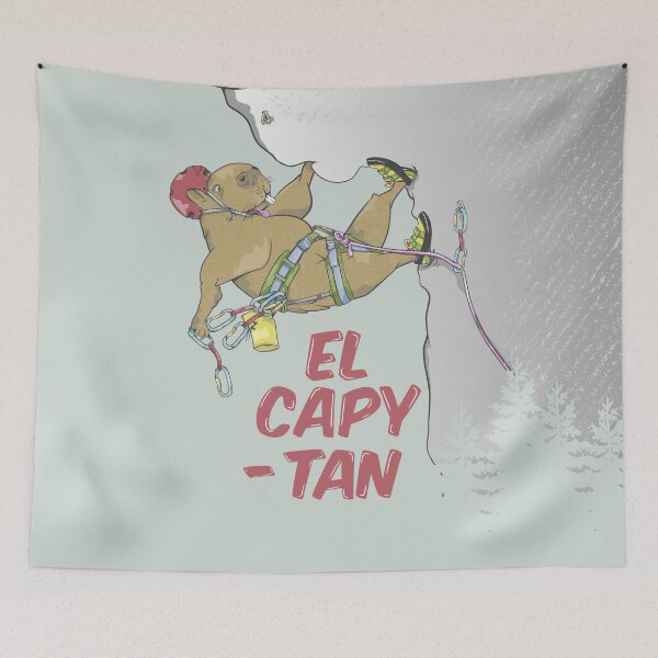 Item preview, Capybara El Capitan designed and sold by piedaydesigns.