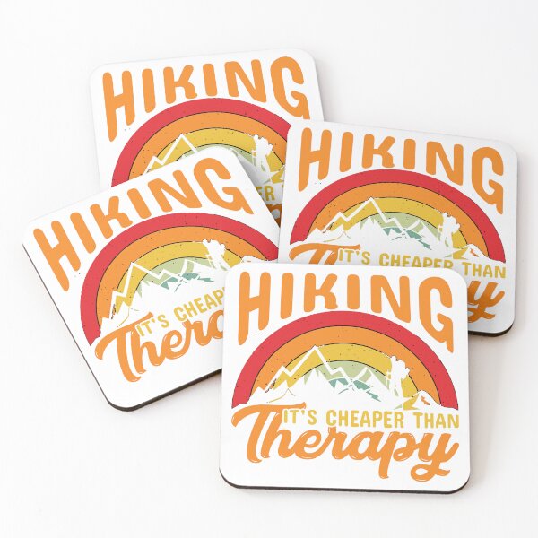 Item preview, Hiking It's Cheaper Than Therapy designed and sold by Bigfoot T-Shirt Co..