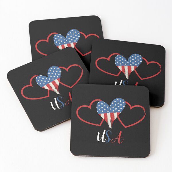 Item preview, Patriotic Hearts designed and sold by Poppies-Express.