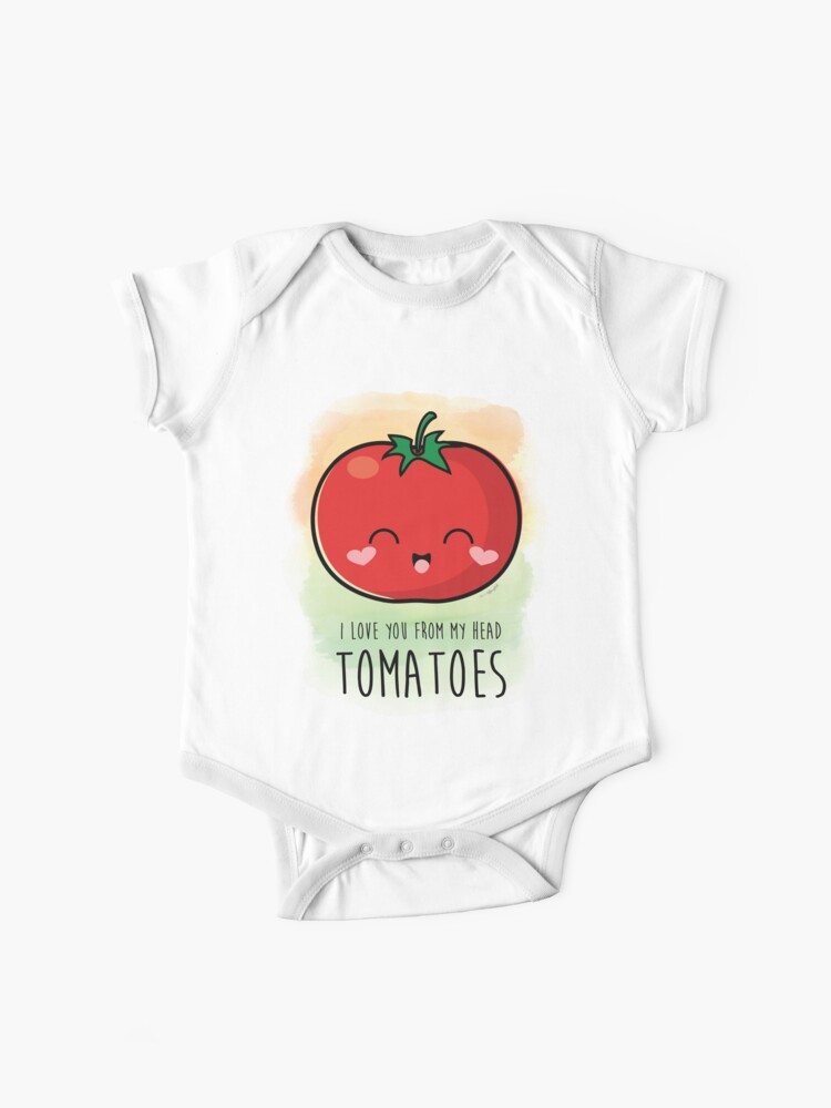 Red Tomatoes Home Grown Infant Toddler Baby Cotton Bodysuit One Piece