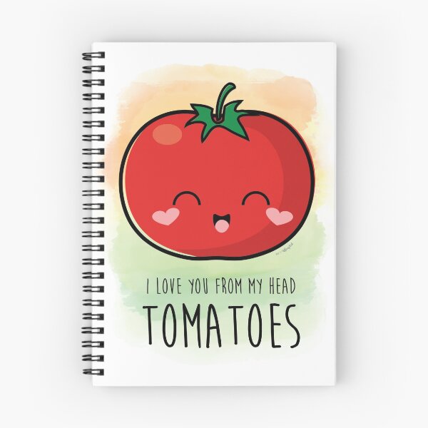 Item preview, I Love You From My Head Tomatoes! designed and sold by tiffanylinh.