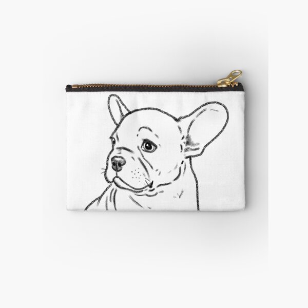 Item preview, French Bulldog Sketch, Black and White Frenchie, Frenchie Portrait, Frenchie Drawing designed and sold by Furkid Studio.