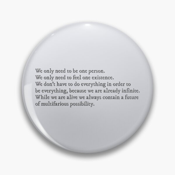 Item preview, The Midnight Library quote designed and sold by percqbeths.