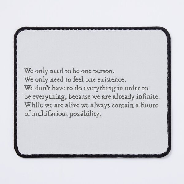 Item preview, The Midnight Library quote designed and sold by percqbeths.
