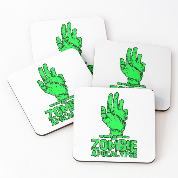 Item preview, Ten Ways to Survive the Zombie Apocalypse designed and sold by Deep End Design.