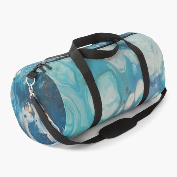 Item preview, Fluid art - Blue white and gray designed and sold by shakespeare1212.