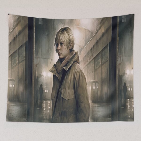 Item preview, Inspired By - Silent Hill (Realistic Heather's Street Raining Night) - Brazz Official designed and sold by Brazz Official.