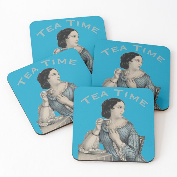 Item preview, Tea Time Vintage Woman designed and sold by bloomingvine.