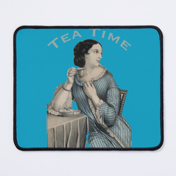 Item preview, Tea Time Vintage Woman designed and sold by bloomingvine.
