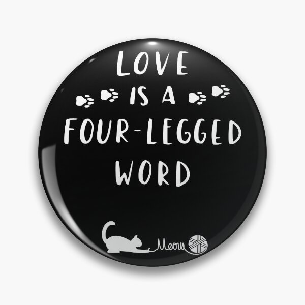 Item preview, Love is a 4-Legged Word: Meow! designed and sold by Gladys Gordon.