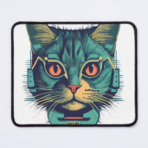 Item preview, Kat became a Cybercat! designed and sold by DonDiLuca.