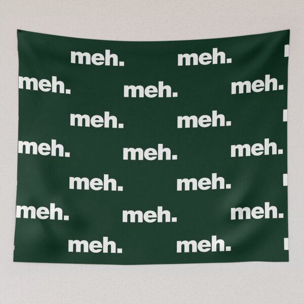 Item preview, A meh tshirt  A shirt that says meh  designed and sold by HilaryBeatrixen.