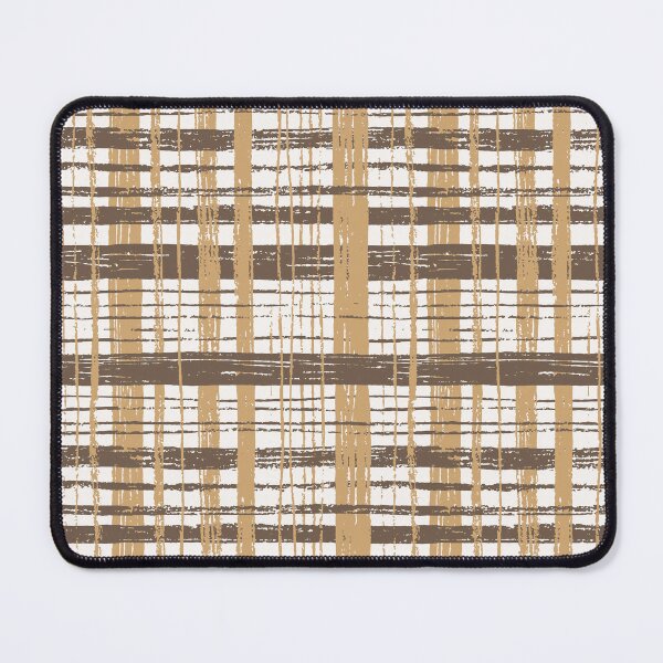 Item preview, Hand drawn plaid - Mustard yellow  designed and sold by Studio Valko.