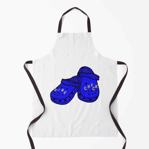 Item preview, Blue Vibe Check Crocs designed and sold by HilaryBeatrixen.