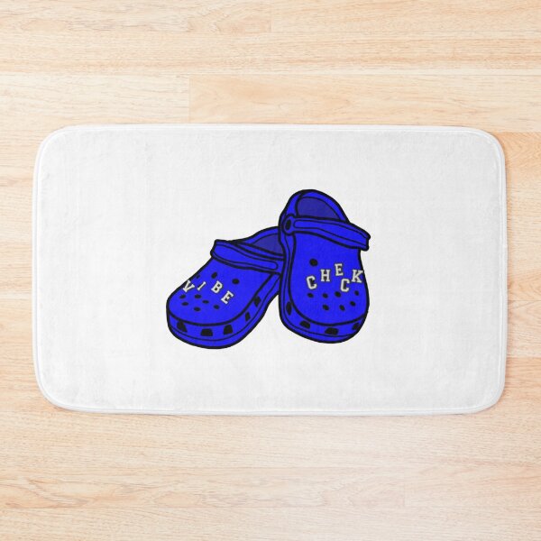 Item preview, Blue Vibe Check Crocs   designed and sold by HilaryBeatrixen.