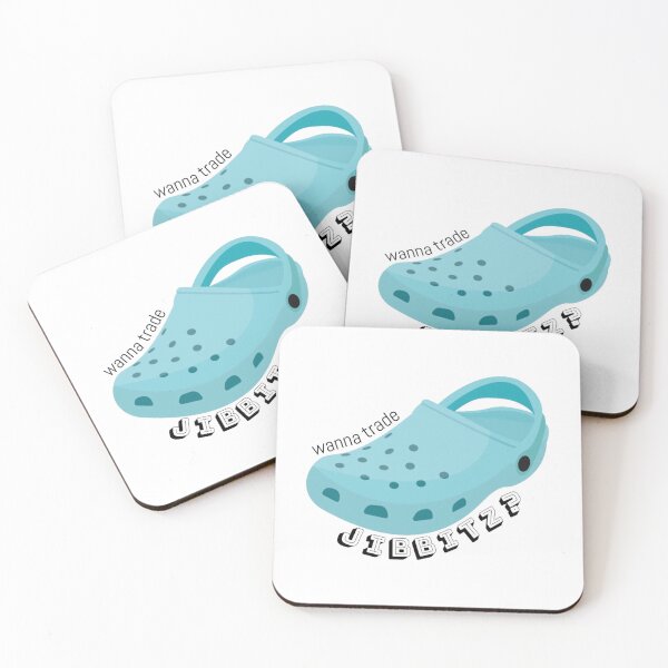 Item preview, blue crocs  designed and sold by HilaryBeatrixen.