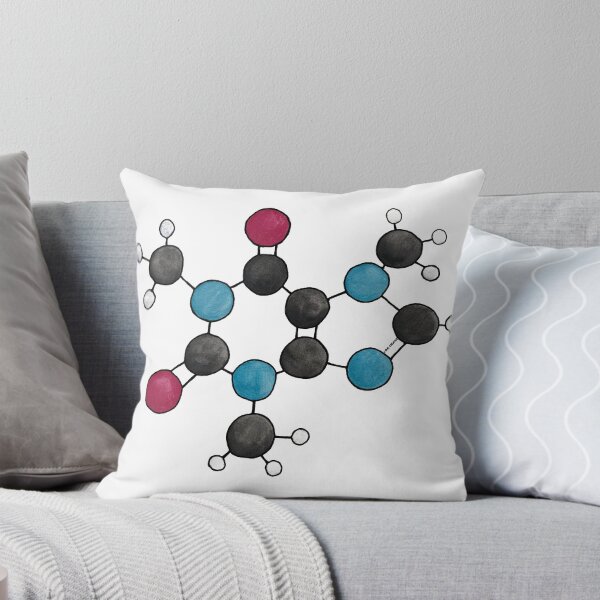 Item preview, Caffeine Molecule | No Label designed and sold by BugCreative.