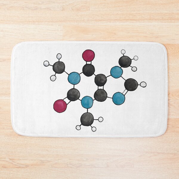 Item preview, Caffeine Molecule | No Label designed and sold by BugCreative.