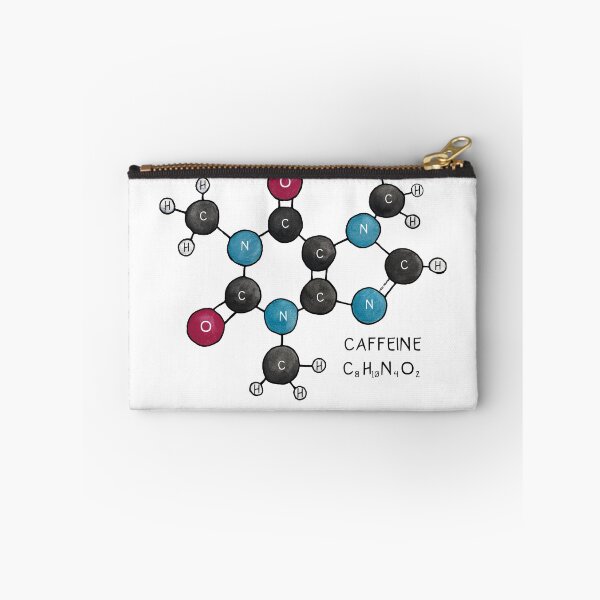 Item preview, Caffeine Molecule | Labelled Molecules designed and sold by BugCreative.