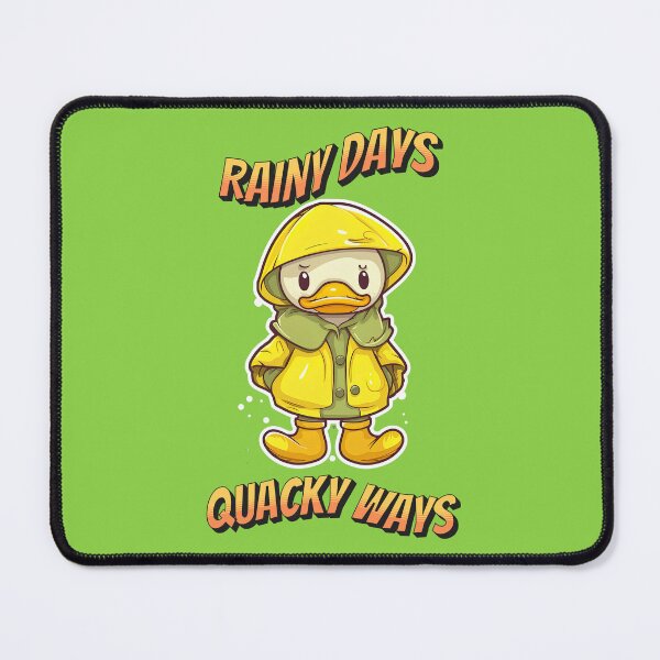 Item preview, Cute Funny Duck with Raincoat designed and sold by Juliascutecornr.