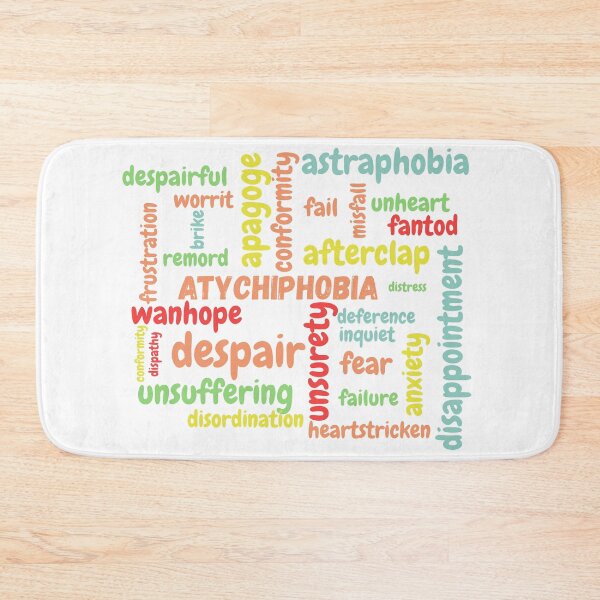 Item preview, Atychiphobia Distress cool design  designed and sold by Artista-shop.