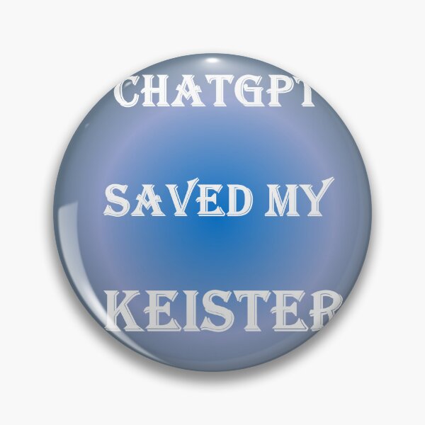 Item preview, AI and ChatGPT is my Hear for True Blue  keister designed and sold by TechsQuickArt.