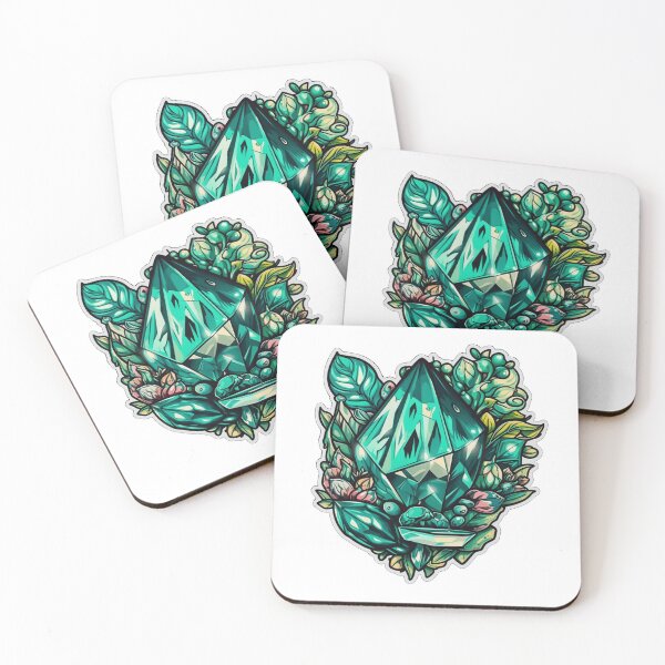 Item preview, Emerald Floral designed and sold by Fluff By Design.