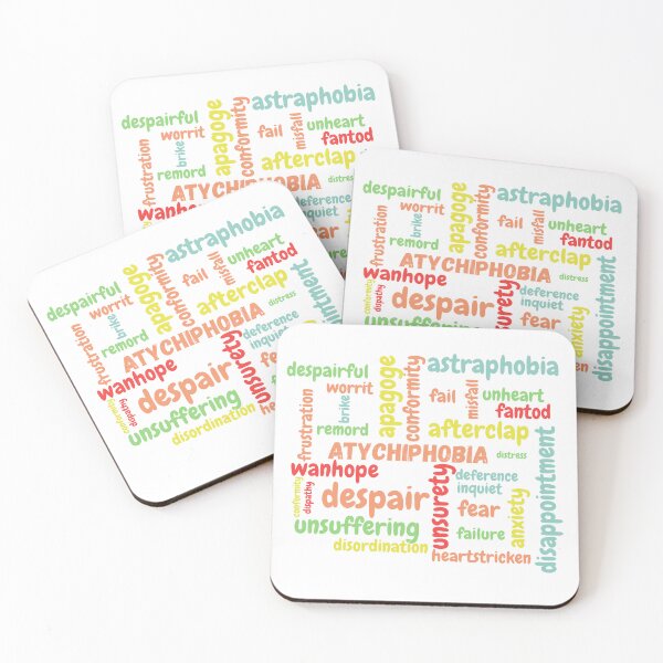 Item preview, Atychiphobia Distress cool design  designed and sold by Artista-shop.