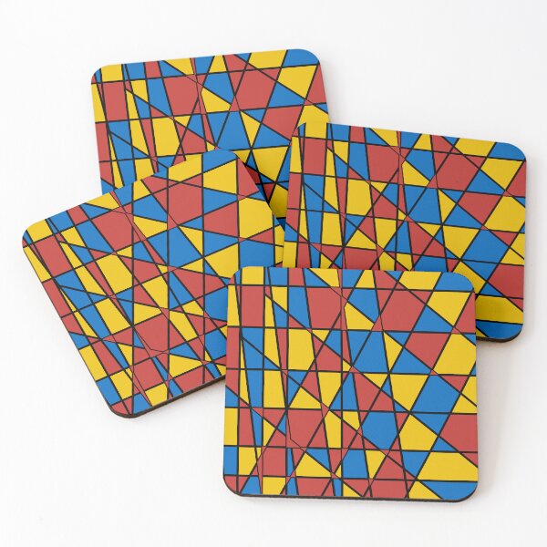 Item preview, Triangle abstract pattern, visual abstract pattern designed and sold by Pattrenonly.