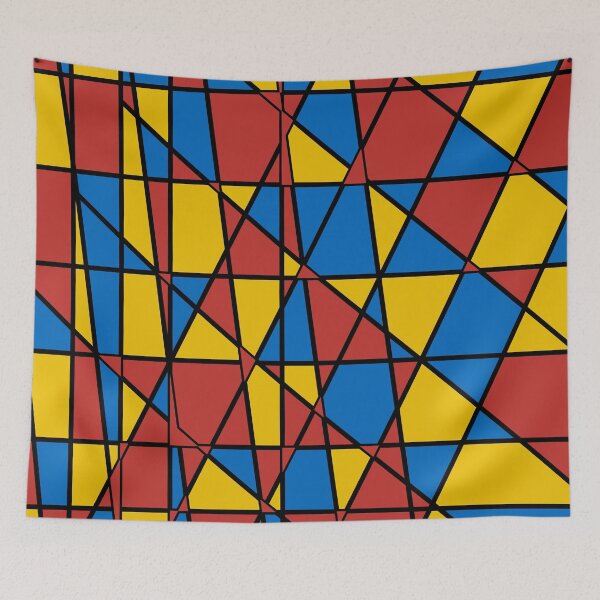 Item preview, Triangle abstract pattern, visual abstract pattern designed and sold by Pattrenonly.