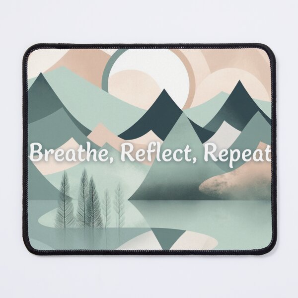 Item preview, Serenity in Simplicity - Minimalist Zen Landscape designed and sold by MindfulMoods.