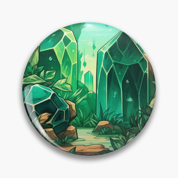 Artikelvorschau, Emerald Circle entworfen und verkauft von Fluff By Design.