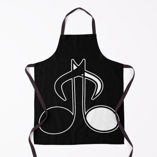 Item preview, Crossed black and white music notes designed and sold by Artbellachi.