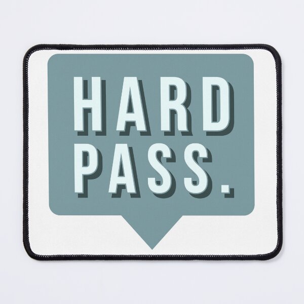 Item preview, Hard Pass Speech Bubble designed and sold by MxA19.