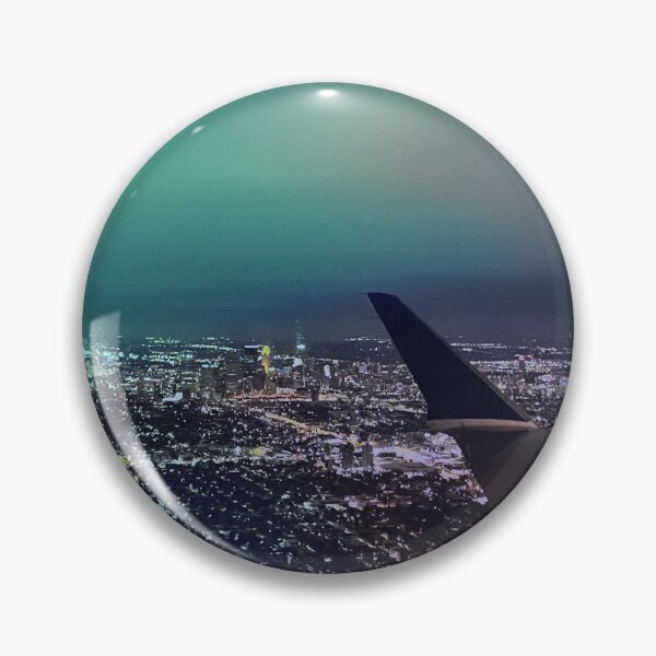 Item preview, Minneapolis Airplane Night Sky Window View designed and sold by madeadventurous.