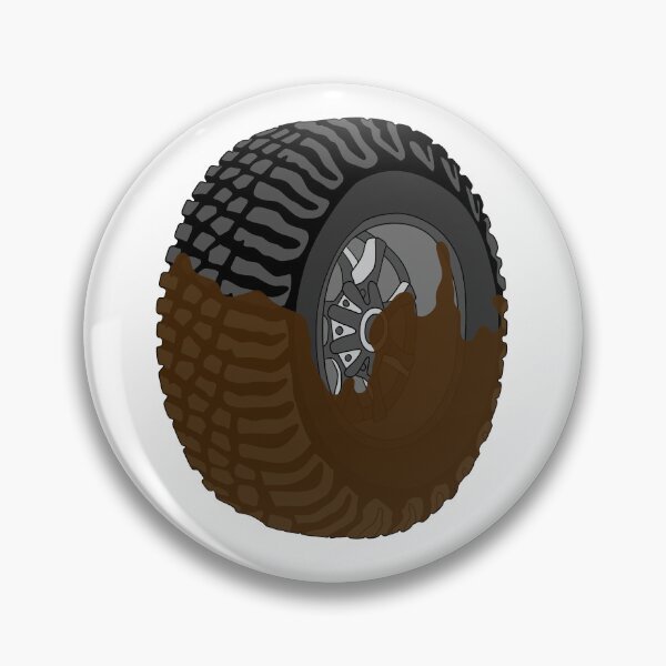 Item preview, Muddy Truck Tire designed and sold by mcgill-art.