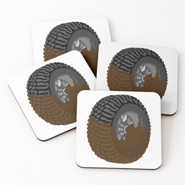 Item preview, Muddy Truck Tire designed and sold by mcgill-art.