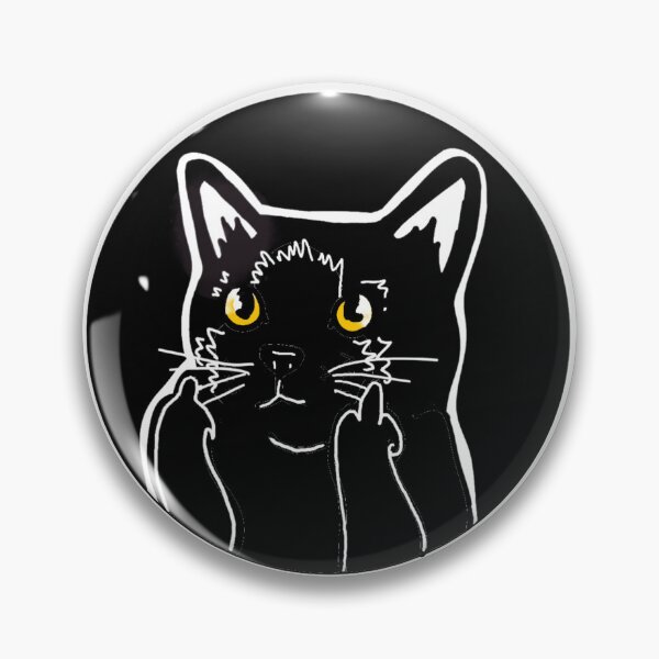 Item preview, Flip off the cat designed and sold by Itsmrspockets.