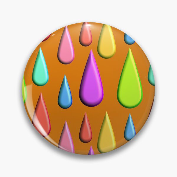 Item preview, Colourful Tear drop Pattern, rain drop Pattern, Droplet designed and sold by DesignHouse07.