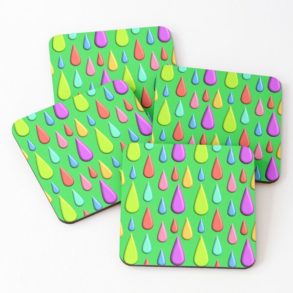 Item preview, Colourful Tear drop Pattern, rain drop Pattern, Droplet designed and sold by DesignHouse07.