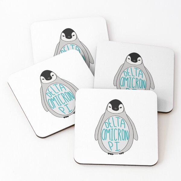 Item preview, Delta Omicron Pi Penguin designed and sold by pkwoodworth.