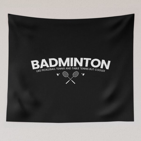 Item preview, funny badminton quote badminton quotes designed and sold by WangsArt.