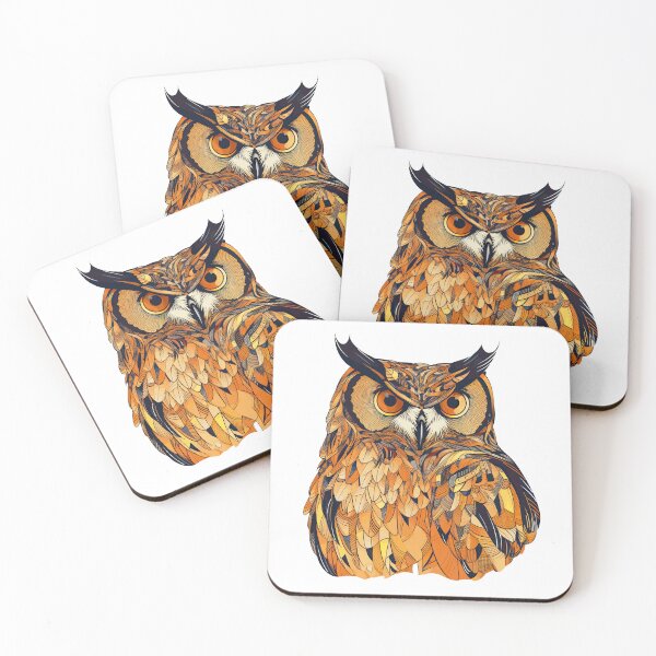 Item preview, Flaco owl art designed and sold by FlacoTheOwl.
