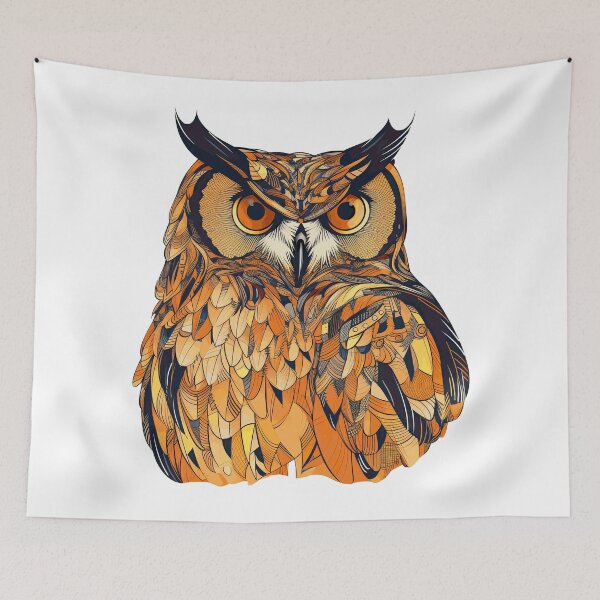 Item preview, Flaco owl art designed and sold by FlacoTheOwl.