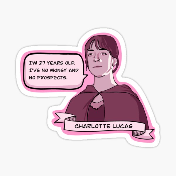 Charlotte Lucas 2005 Quotable Sticker