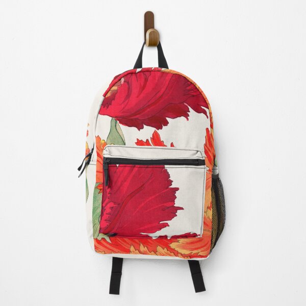 Item preview, Vintage Japanese Parrot Tulip flower fine painting for home decoration. designed and sold by paulo silveira.