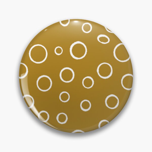 Aperçu de l'œuvre Mustard yellow hollow bubble dots créée et vendue par paulabidiman.